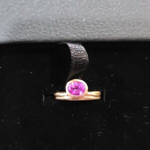 Eterna offset ring...Mellis Fine Jewlery 14K